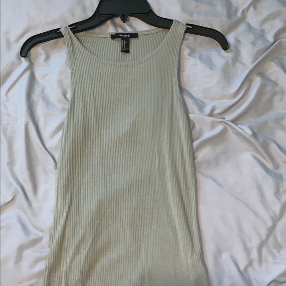 Green Forever 21 Tank Top